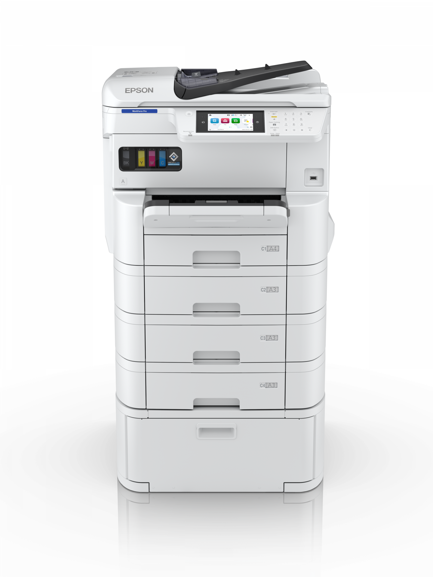Epson WorkForce Pro EM-C7100D3TWFC (inkl. 3 zusätzliche Papierkassetten und Unterschrank)