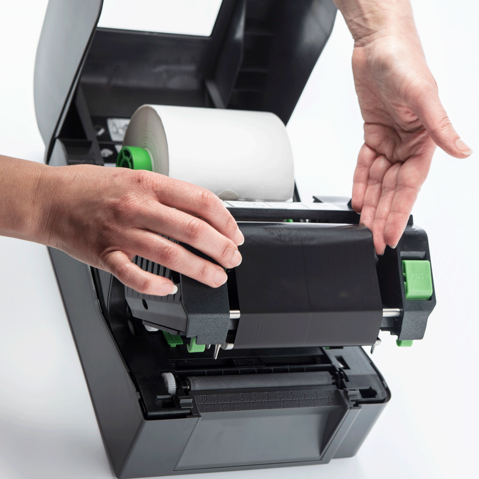 Brother TD-4520TN Professioneller Desktop-Etikettendrucker mit Thermotransfer-Technologie