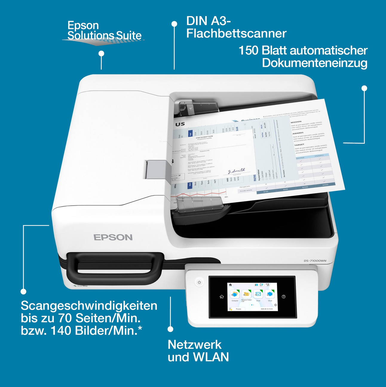 Epson WorkForce DS-71000WN