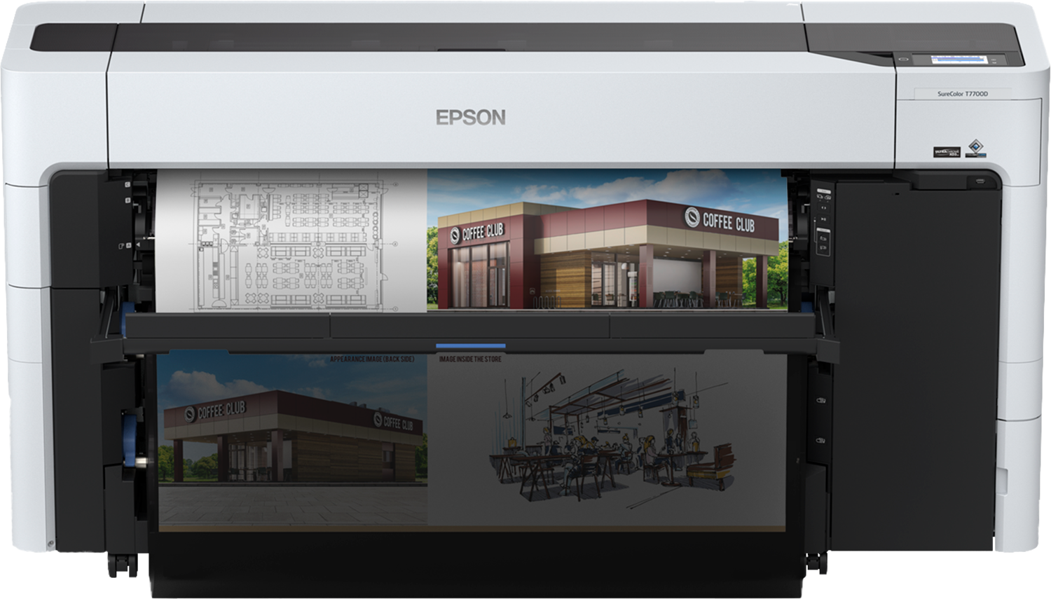Epson SureColor SC-T7700D 44-Zoll (111,8 cm)-Großformatdrucker